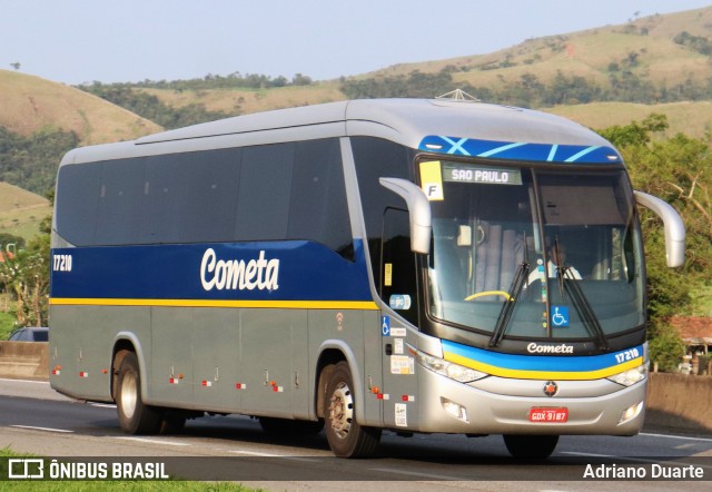 Viação Cometa 17210 na cidade de Roseira, São Paulo, Brasil, por Adriano Duarte. ID da foto: 11627088.