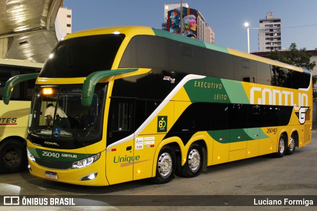 Empresa Gontijo de Transportes 25040 na cidade de Belo Horizonte, Minas Gerais, Brasil, por Luciano Formiga. Número da foto: #11627841.