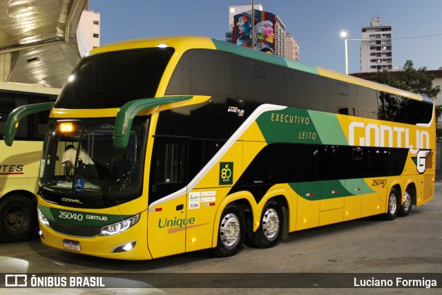 Empresa Gontijo de Transportes 25040 na cidade de Belo Horizonte, Minas Gerais, Brasil, por Luciano Formiga. ID da foto: 11627841.