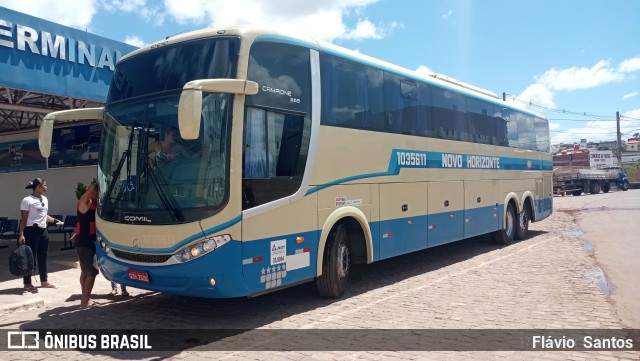 Viação Novo Horizonte 1035611 na cidade de Barra da Estiva, Bahia, Brasil, por Flávio  Santos. ID da foto: 11627743.