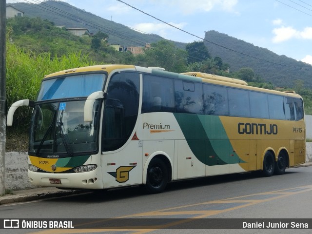 Empresa Gontijo de Transportes 14715 na cidade de Ouro Preto, Minas Gerais, Brasil, por Daniel Junior Sena. Número da foto: #11627668.