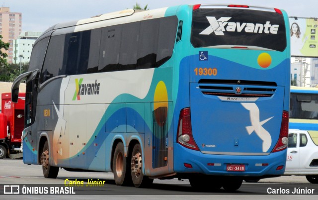 Viação Xavante 19300 na cidade de Goiânia, Goiás, Brasil, por Carlos Júnior. ID da foto: 11626685.