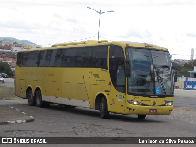 Viação Itapemirim 8865 na cidade de Caruaru, Pernambuco, Brasil, por Lenilson da Silva Pessoa. ID da foto: 11628277.