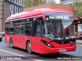 Metrobus SEe257 na cidade de Croydon, Greater London, Inglaterra, por Fábio Takahashi Tanniguchi. ID da foto: :id.