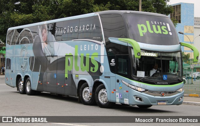 Viação Garcia 88107 na cidade de São Paulo, São Paulo, Brasil, por Moaccir  Francisco Barboza. Número da foto: #11629730.