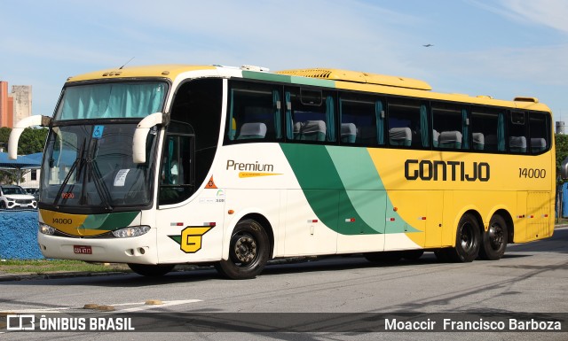 Empresa Gontijo de Transportes 14000 na cidade de São Paulo, São Paulo, Brasil, por Moaccir  Francisco Barboza. Número da foto: #11629706.