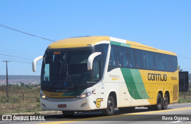 Empresa Gontijo de Transportes 19240 na cidade de Vitória da Conquista, Bahia, Brasil, por Rava Ogawa. Número da foto: #11629497.