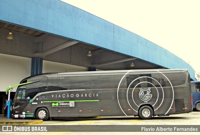 Viação Garcia 82299 na cidade de Sorocaba, São Paulo, Brasil, por Flavio Alberto Fernandes. Número da foto: #11630142.