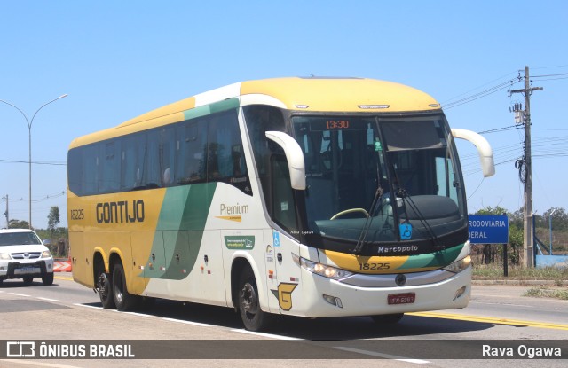 Empresa Gontijo de Transportes 18225 na cidade de Vitória da Conquista, Bahia, Brasil, por Rava Ogawa. Número da foto: #11629567.
