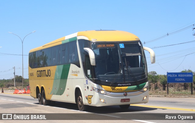 Empresa Gontijo de Transportes 19265 na cidade de Vitória da Conquista, Bahia, Brasil, por Rava Ogawa. ID da foto: 11629554.