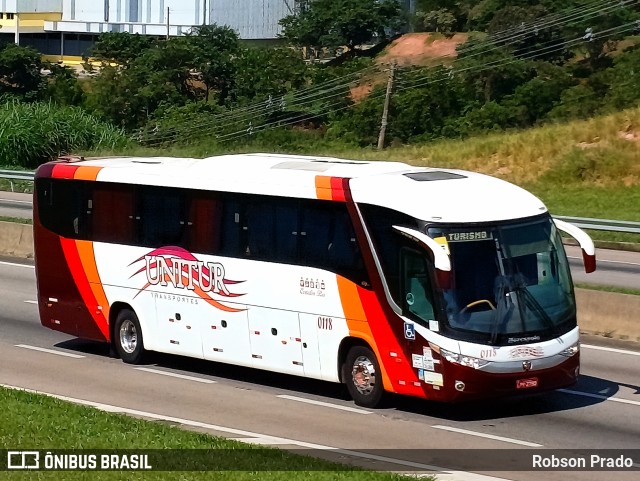 Unitur Transportes 0118 na cidade de São José dos Campos, São Paulo, Brasil, por Robson Prado. Número da foto: #11631280.