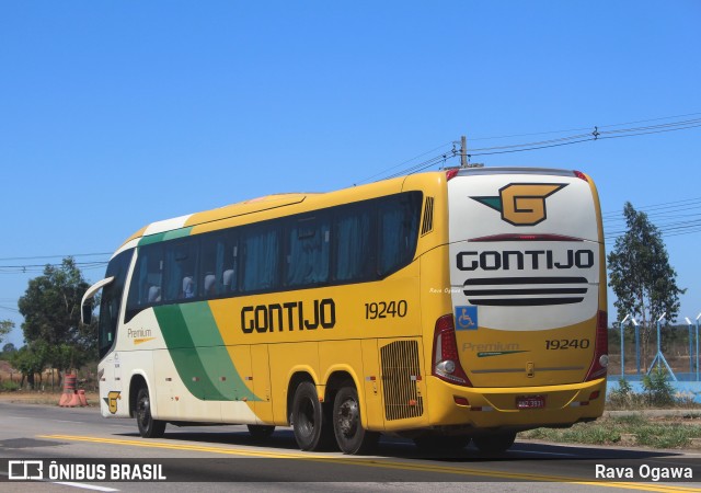 Empresa Gontijo de Transportes 19240 na cidade de Vitória da Conquista, Bahia, Brasil, por Rava Ogawa. ID da foto: 11629507.