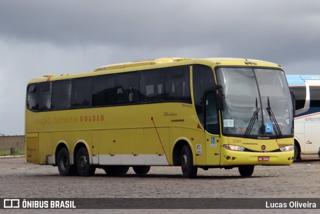 Viação Itapemirim 5049 na cidade de Vitória da Conquista, Bahia, Brasil, por Lucas Oliveira. Número da foto: #11630105.