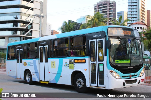 Rota Sol > Vega Transporte Urbano 35258 na cidade de Fortaleza, Ceará, Brasil, por Paulo Henrique Pereira Borges. Número da foto: #11630629.