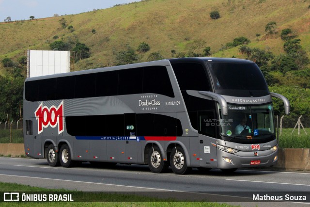 Auto Viação 1001 RJ 108.1139 na cidade de Aparecida, São Paulo, Brasil, por Matheus Souza. ID da foto: 11630801.