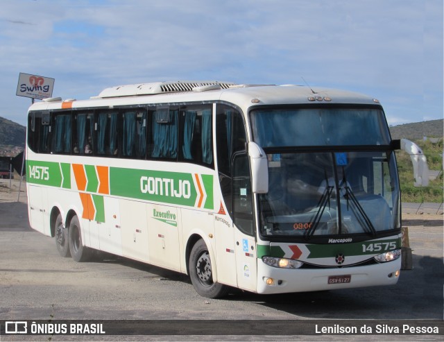 Empresa Gontijo de Transportes 14575 na cidade de Taquaritinga do Norte, Pernambuco, Brasil, por Lenilson da Silva Pessoa. Número da foto: #11630848.