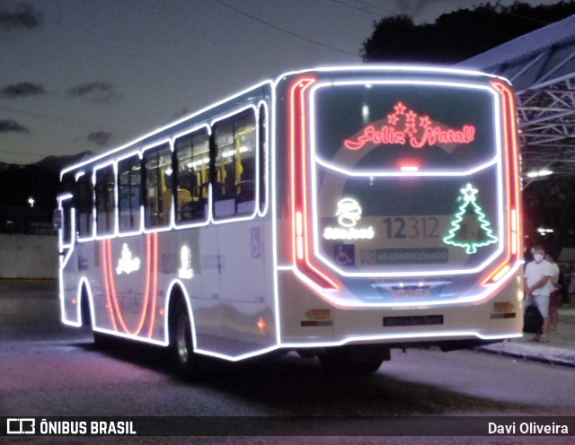 Auto Viação São José 12312 na cidade de Fortaleza, Ceará, Brasil, por Davi Oliveira. Número da foto: #11628699.