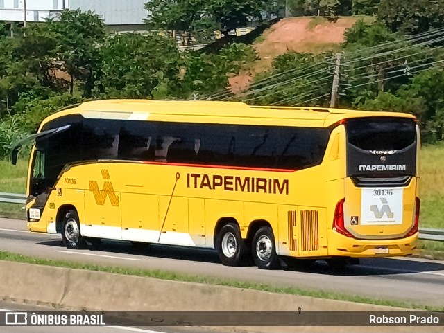 Viação Nova Itapemirim 30136 na cidade de São José dos Campos, São Paulo, Brasil, por Robson Prado. Número da foto: #11631310.