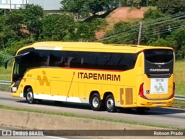 Viação Nova Itapemirim 30136 na cidade de São José dos Campos, São Paulo, Brasil, por Robson Prado. ID da foto: 11631310.