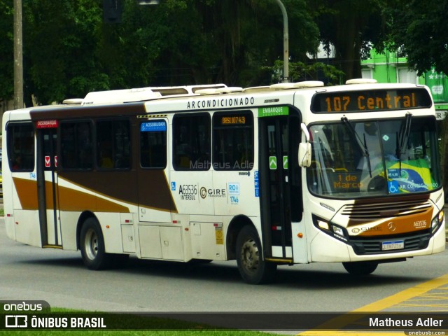 Erig Transportes > Gire Transportes A63536 na cidade de Rio de Janeiro, Rio de Janeiro, Brasil, por Matheus Adler. Número da foto: #11632370.