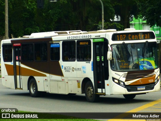 Erig Transportes > Gire Transportes A63536 na cidade de Rio de Janeiro, Rio de Janeiro, Brasil, por Matheus Adler. ID da foto: 11632370.