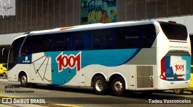 Auto Viação 1001 RJ 108.1087 na cidade de Rio de Janeiro, Rio de Janeiro, Brasil, por Tadeu Vasconcelos. ID da foto: 11631861.