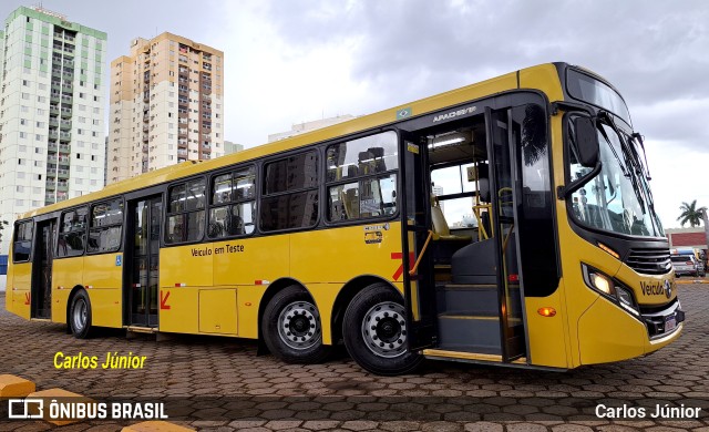 Volkswagen Ônibus e Caminhões - MAN Latin America 22260 na cidade de Goiânia, Goiás, Brasil, por Carlos Júnior. ID da foto: 11632667.