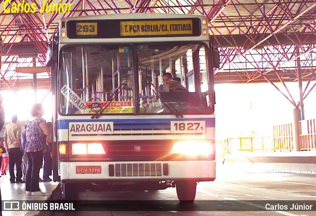 Rápido Araguaia 1827-1 na cidade de Goiânia, Goiás, Brasil, por Carlos Júnior. ID da foto: 11632855.