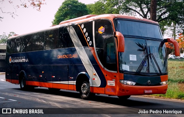 Expresso Adamantina 802 na cidade de Jaú, São Paulo, Brasil, por João Pedro Henrique. Número da foto: #11632315.