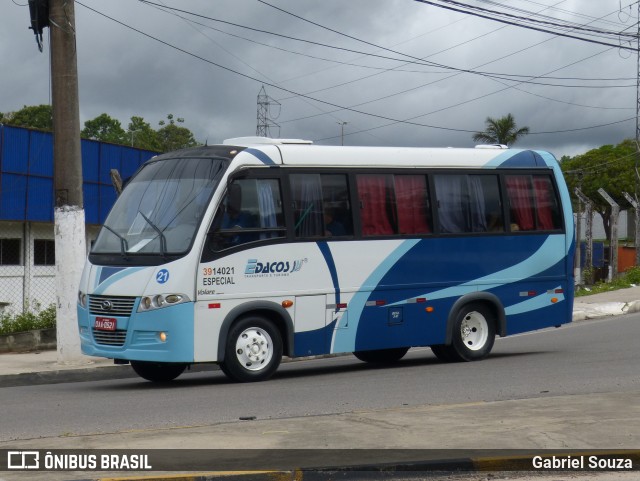 EDACOS Transportes Coletivos Especiais e Turismo 3914021 na cidade de Manaus, Amazonas, Brasil, por Gabriel Souza. ID da foto: 11632043.