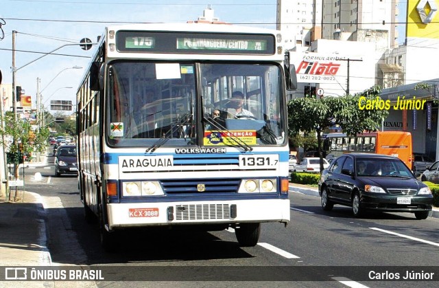 Rápido Araguaia 1331-7 na cidade de Goiânia, Goiás, Brasil, por Carlos Júnior. Número da foto: #11632836.
