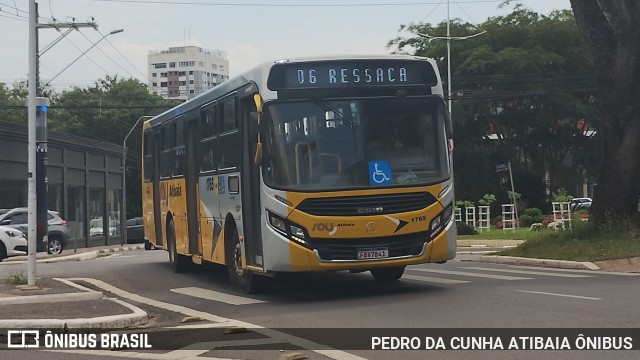 Sancetur - Sou Atibaia 1765 na cidade de Atibaia, São Paulo, Brasil, por PEDRO DA CUNHA ATIBAIA ÔNIBUS. ID da foto: 11631760.