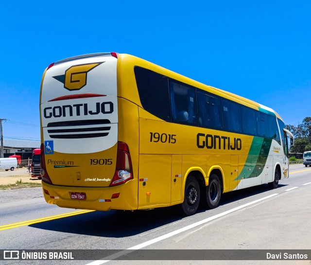 Empresa Gontijo de Transportes 19015 na cidade de Vitória da Conquista, Bahia, Brasil, por Davi Santos. ID da foto: 11631394.