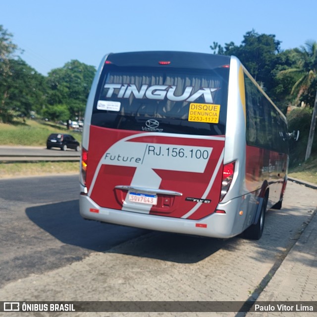 Transportadora Tinguá RJ 156.100 na cidade de Rio de Janeiro, Rio de Janeiro, Brasil, por Paulo Vitor Lima. Número da foto: #11631787.