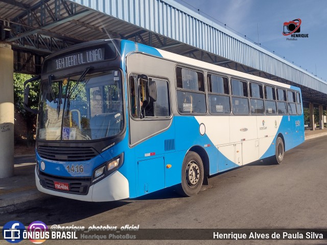 VB Transportes e Turismo 1416 na cidade de Campinas, São Paulo, Brasil, por Henrique Alves de Paula Silva. Número da foto: #11635866.