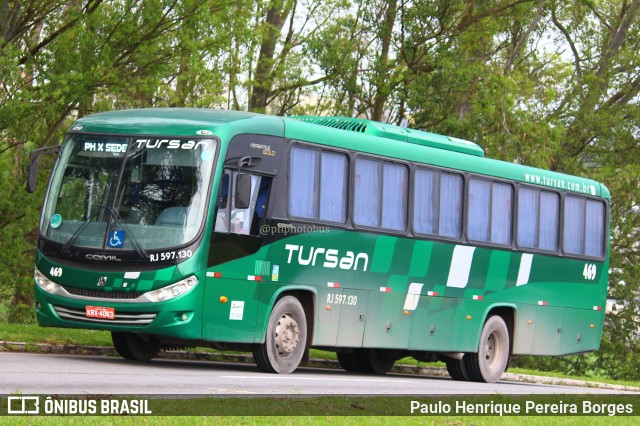 Tursan - Turismo Santo André 469 na cidade de Resende, Rio de Janeiro, Brasil, por Paulo Henrique Pereira Borges. Número da foto: #11635926.