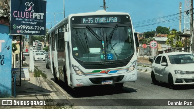 Transnacional Transportes Urbanos 08101 na cidade de Natal, Rio Grande do Norte, Brasil, por Dennis Paz. Número da foto: #11635331.