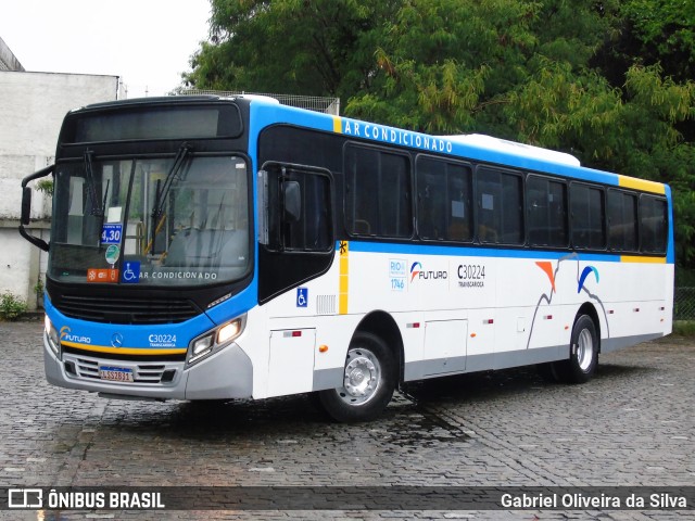 Transportes Futuro C30224 na cidade de Rio de Janeiro, Rio de Janeiro, Brasil, por Gabriel Oliveira da Silva. Número da foto: #11635391.