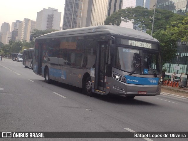 Viação Paratodos > São Jorge > Metropolitana São Paulo > Mobibrasil 6 4131 na cidade de São Paulo, São Paulo, Brasil, por Rafael Lopes de Oliveira. Número da foto: #11634372.