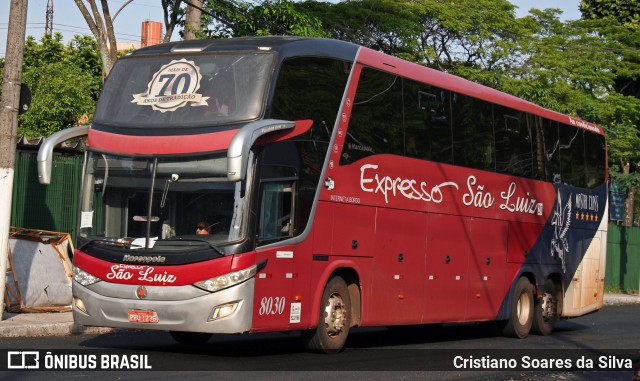 Expresso São Luiz 8030 na cidade de São Paulo, São Paulo, Brasil, por Cristiano Soares da Silva. Número da foto: #11636478.