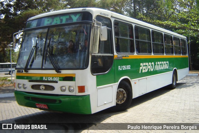 Empresa de Ônibus e Turismo Pedro Antônio RJ 126.002 na cidade de Vassouras, Rio de Janeiro, Brasil, por Paulo Henrique Pereira Borges. Número da foto: #11636132.