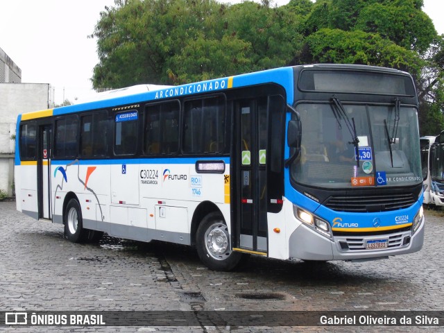 Transportes Futuro C30224 na cidade de Rio de Janeiro, Rio de Janeiro, Brasil, por Gabriel Oliveira da Silva. ID da foto: 11635396.