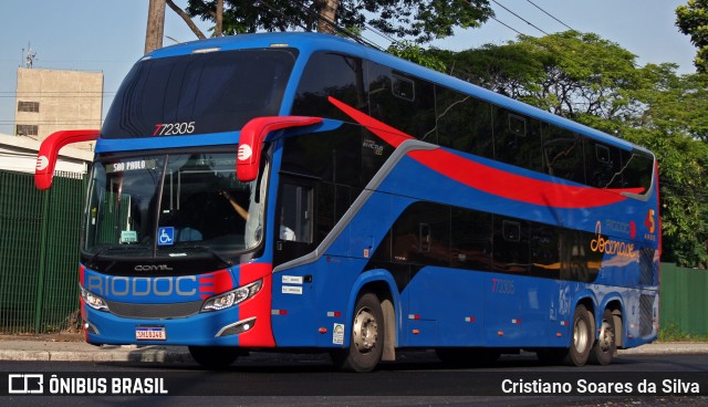 Viação Riodoce 772305 na cidade de São Paulo, São Paulo, Brasil, por Cristiano Soares da Silva. ID da foto: 11636196.