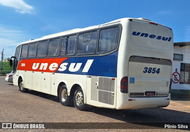 Unesul de Transportes 3854 na cidade de Torres, Rio Grande do Sul, Brasil, por Plinio Silva. ID da foto: 11634557.