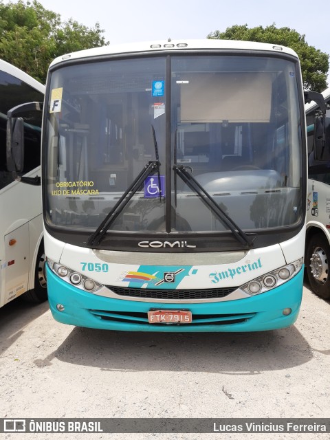 Imperial Turismo 7050 na cidade de Sorocaba, São Paulo, Brasil, por Lucas Vinicius Ferreira. Número da foto: #11634636.