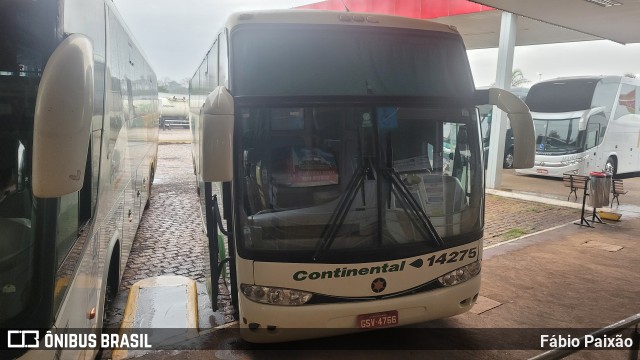 Viação Continental de Transportes 14275 na cidade de Ribeirão Preto, São Paulo, Brasil, por Fábio Paixão. Número da foto: #11635157.
