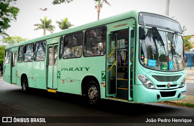 Viação Paraty 9217 na cidade de Jaú, São Paulo, Brasil, por João Pedro Henrique. Número da foto: #11635044.