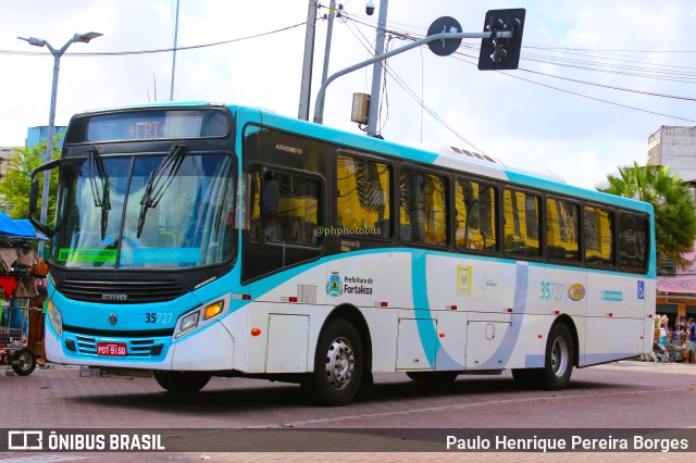 Rota Sol > Vega Transporte Urbano 35727 na cidade de Fortaleza, Ceará, Brasil, por Paulo Henrique Pereira Borges. Número da foto: #11635980.