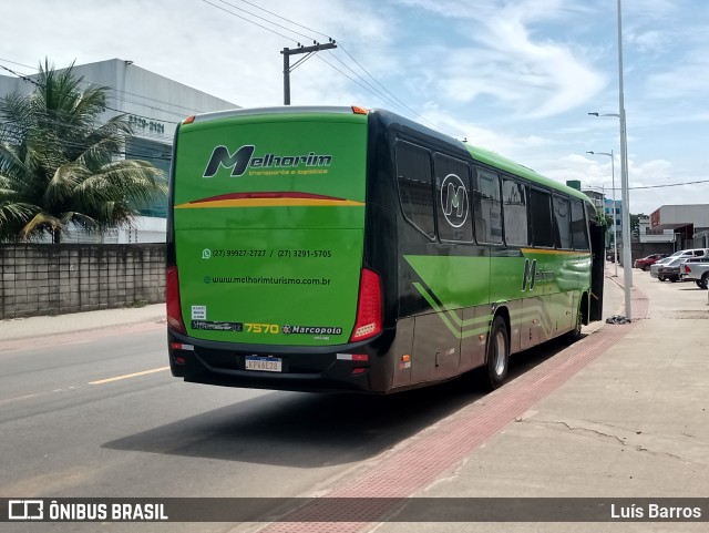 Melhorim Turismo 7570 na cidade de Serra, Espírito Santo, Brasil, por Luís Barros. Número da foto: #11590901.
