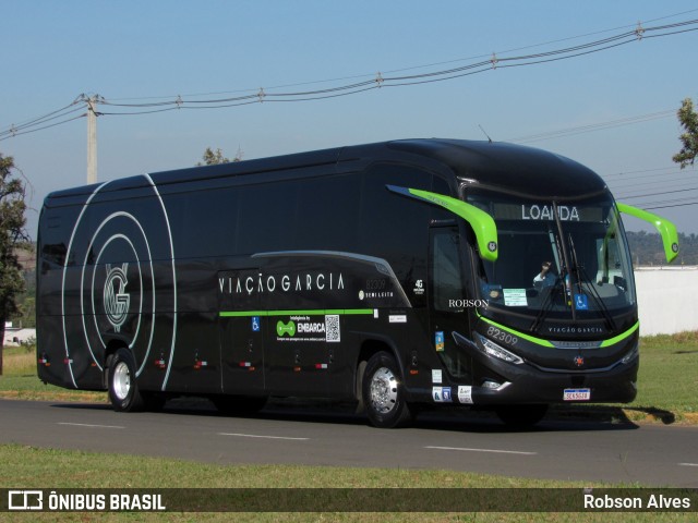 Viação Garcia 82309 na cidade de Paranavaí, Paraná, Brasil, por Robson Alves. Número da foto: #11591572.